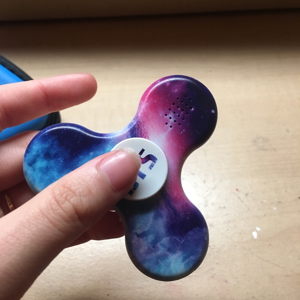 BTS Light-Up Bluetooth Speaker Fidget Spinner